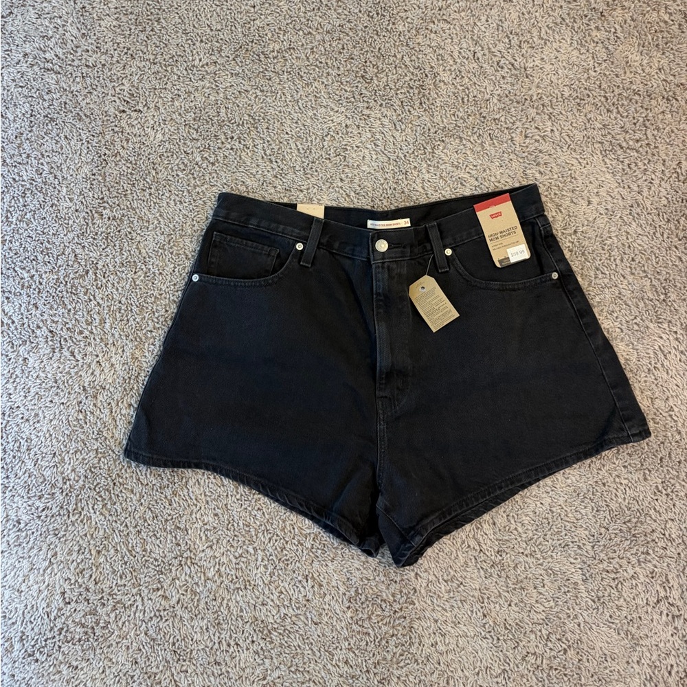 Levi's Women's Dark Denim Jean Shorts